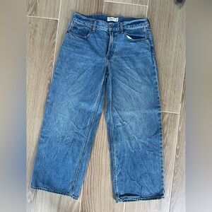 Abercrombie low rise jeans